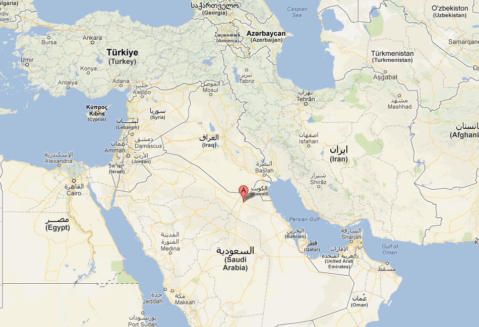 Hafar Al Batin Map Hafar Al Batin Map