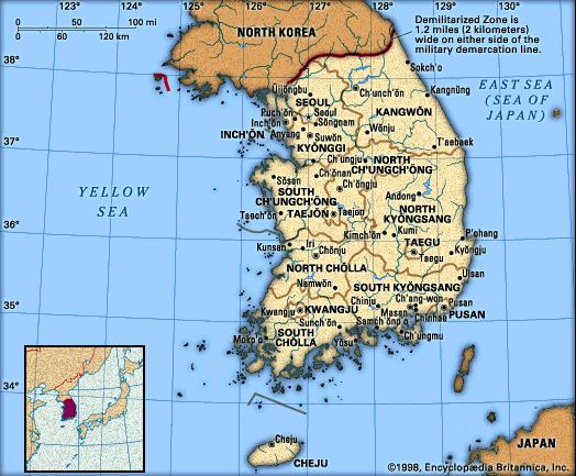 seoul map south korea