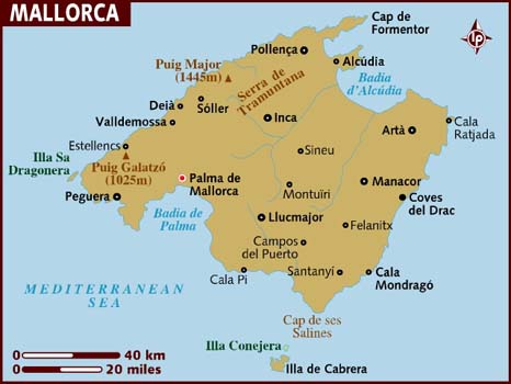 mallorca map