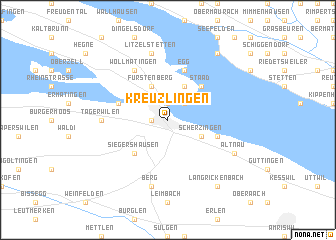 Kreuzlingen map