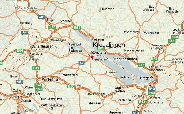 Kreuzlingen map