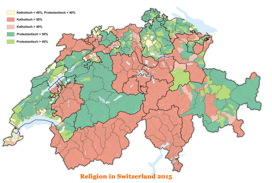 Religion in Switzerland 2015