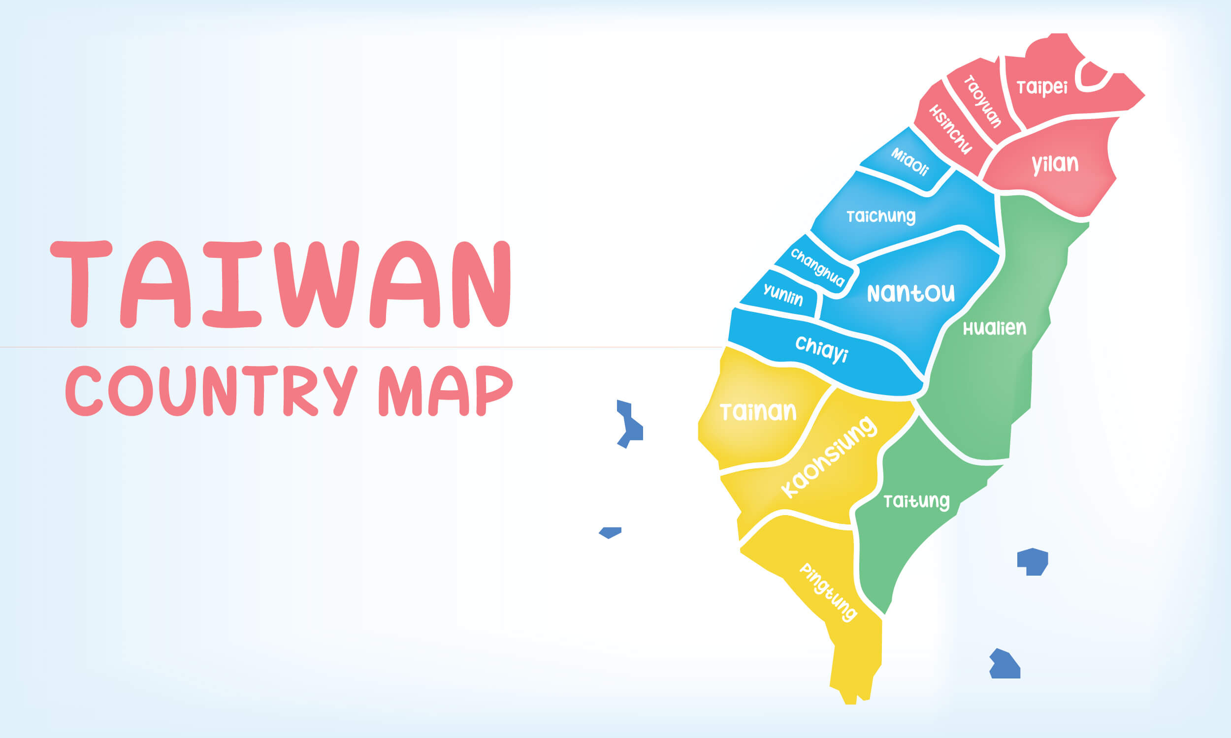 Taiwan Administrative Map