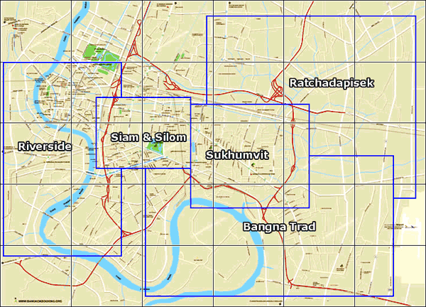 Bangkok Map