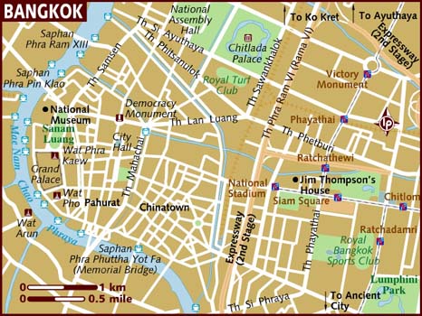 Bangkok Map