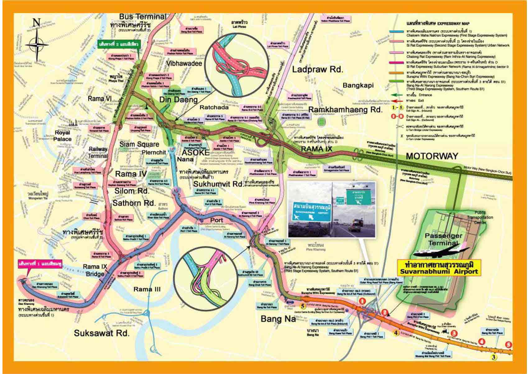 map bangkok