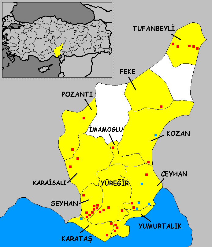adana city map