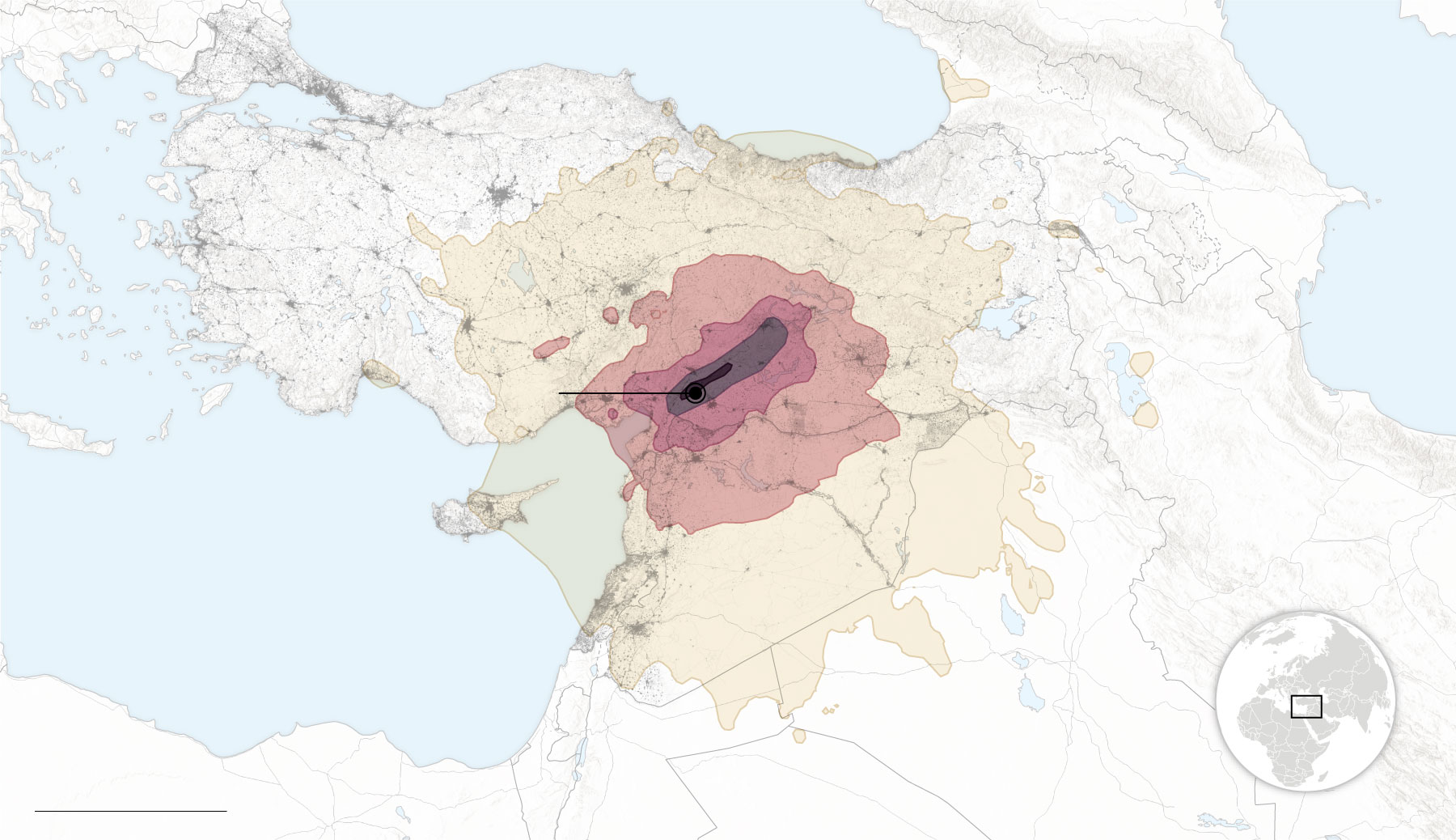 Turkey Earthquake 2023 Map