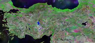 turkey satellite map
