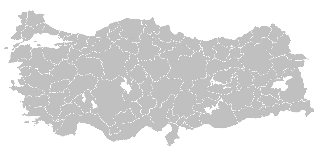 turkey map city limits