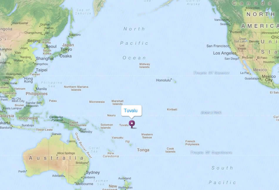 map tuvalu