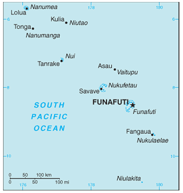 tuvalu location map