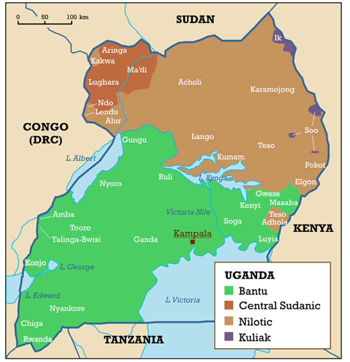 spoken languages in uganda