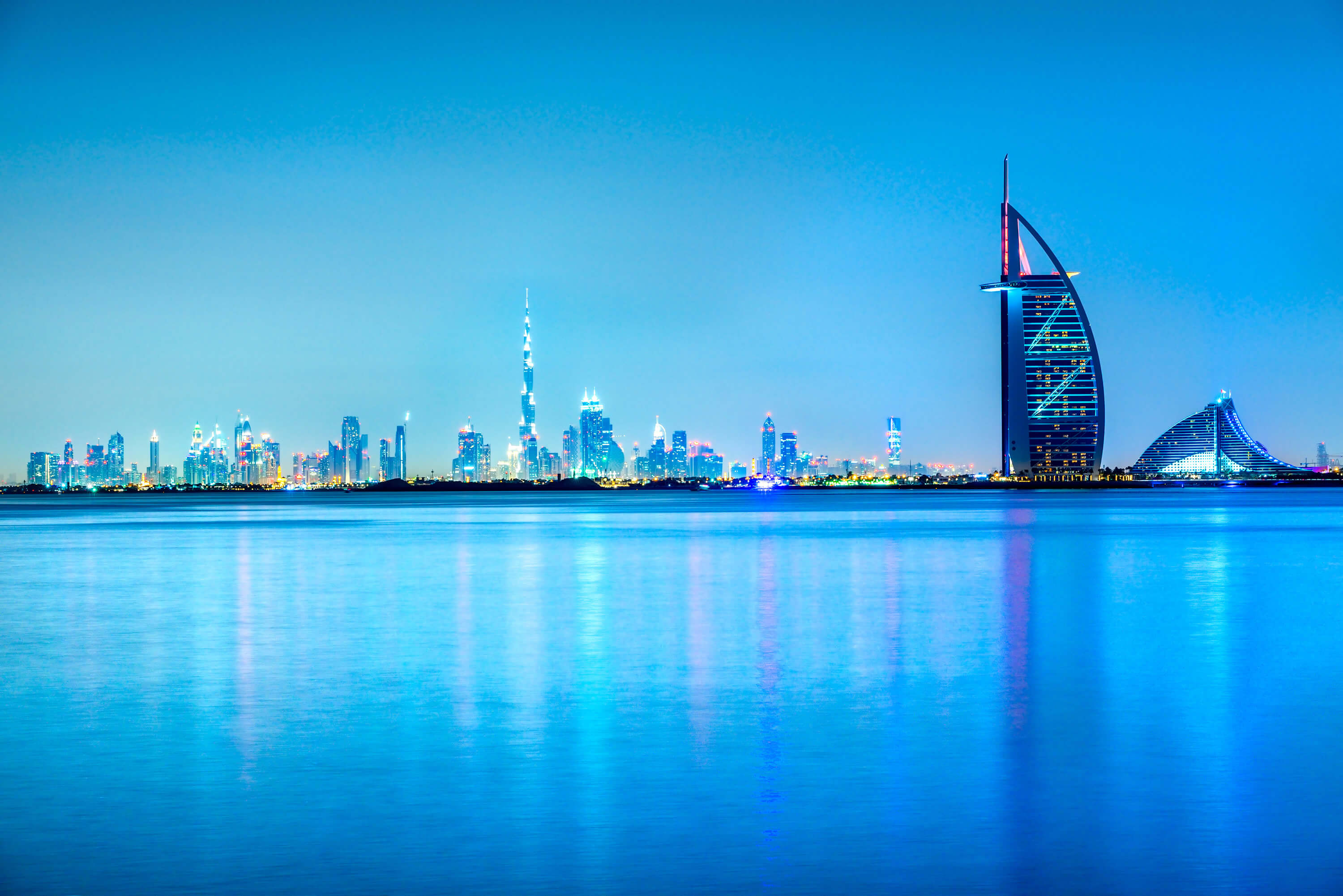 Dubai Skyline, United Arab Emirates