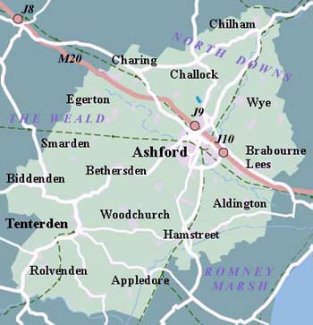 Ashford map