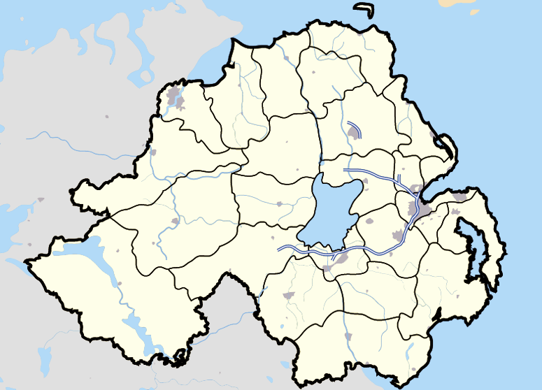 Bangor map