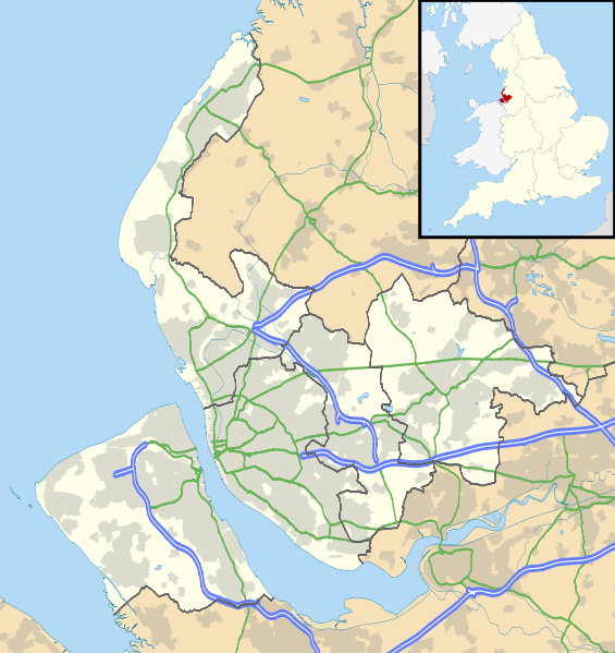 Bebington map