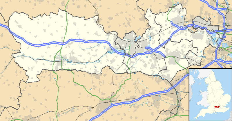 map of Bracknell