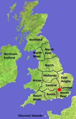 united kingdom Cambridge map