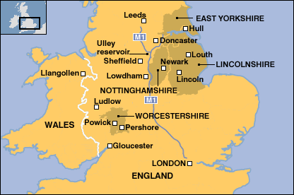 Doncaster map