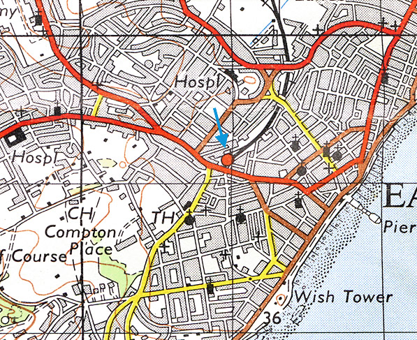 eastbourne map