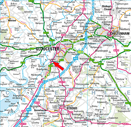 Gloucester map