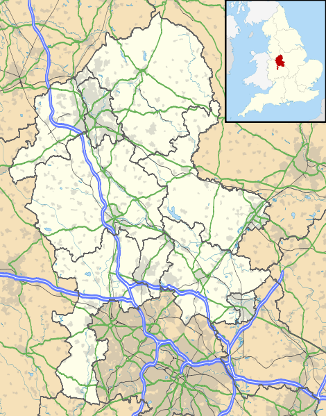 Newcastle under Lyme map