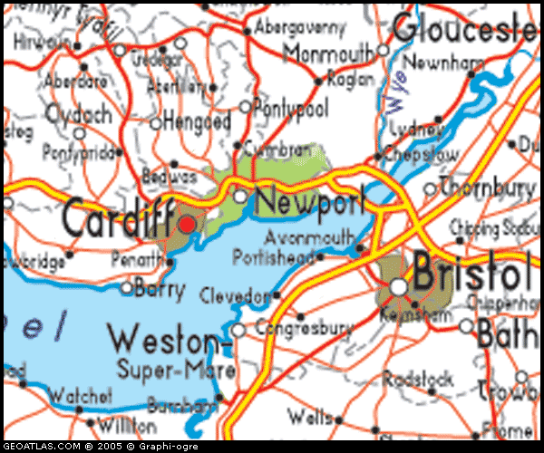 Newport provinces map