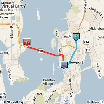 newport map