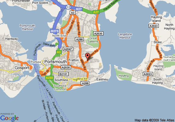portsmouth map