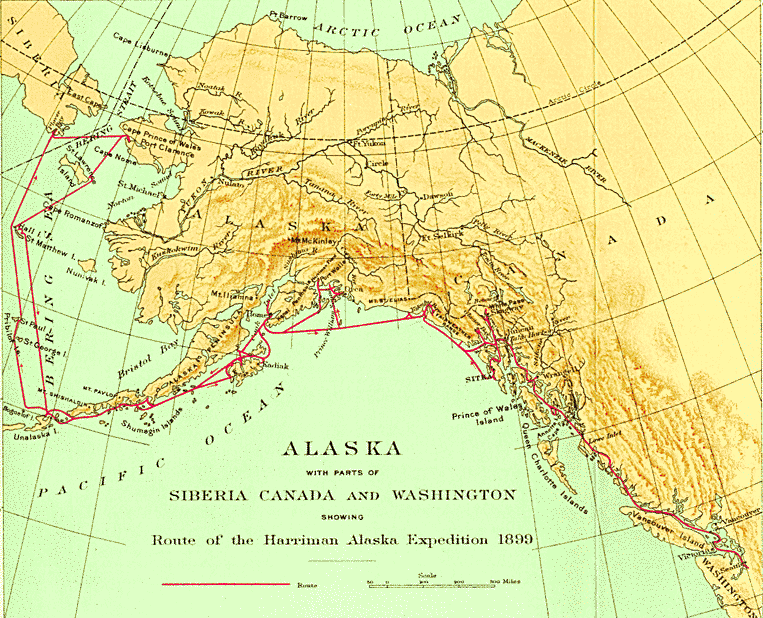 Alaska Map 1899
