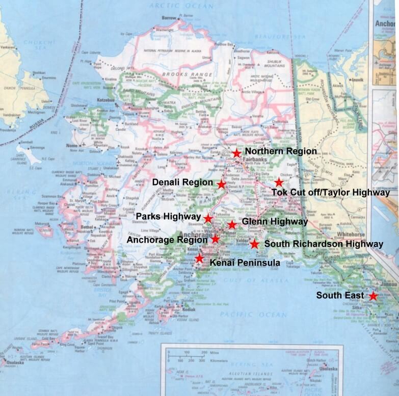 alaska regions map