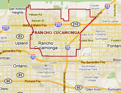 rancho cucamonga county map