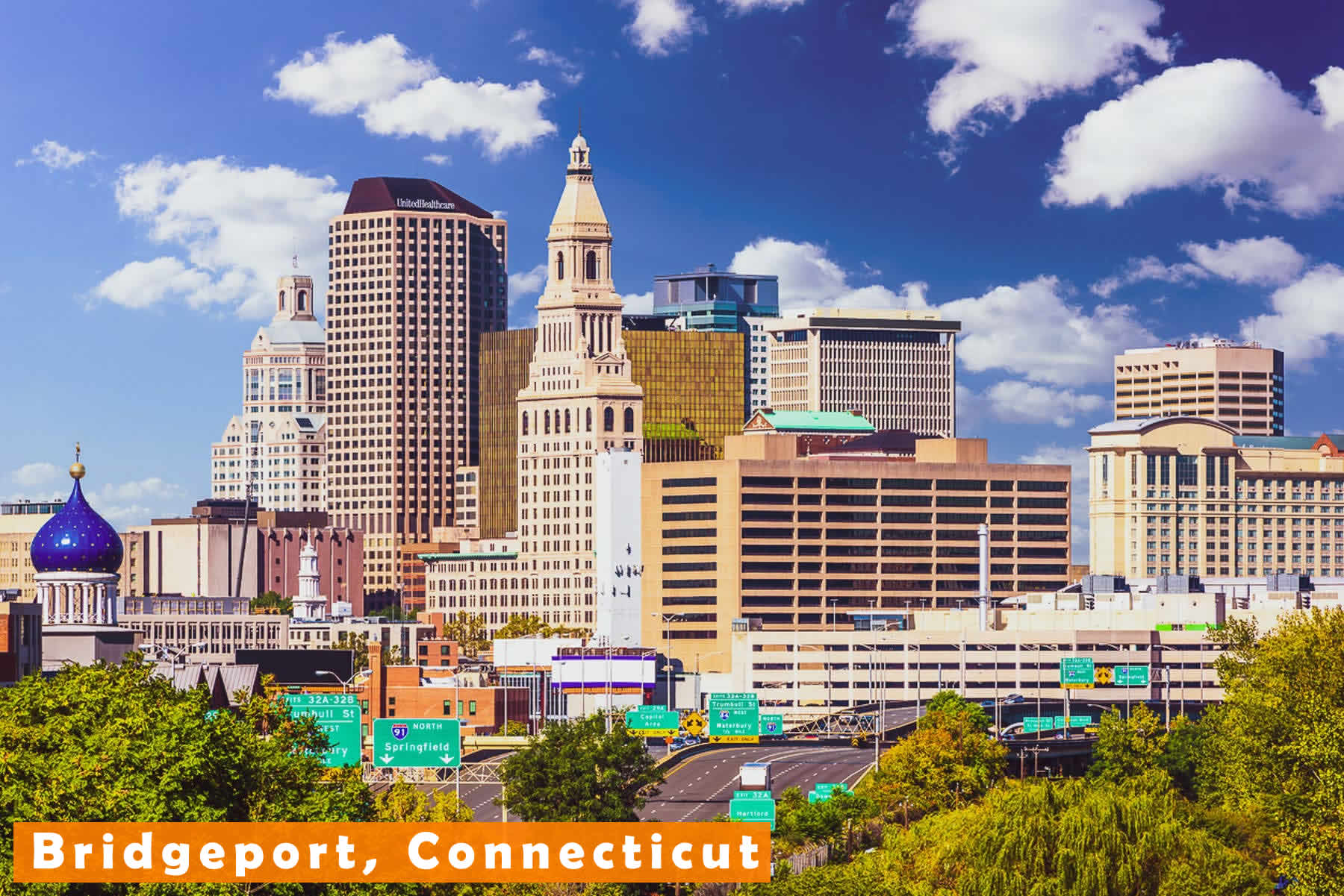 Bridgeport Connecticut Map