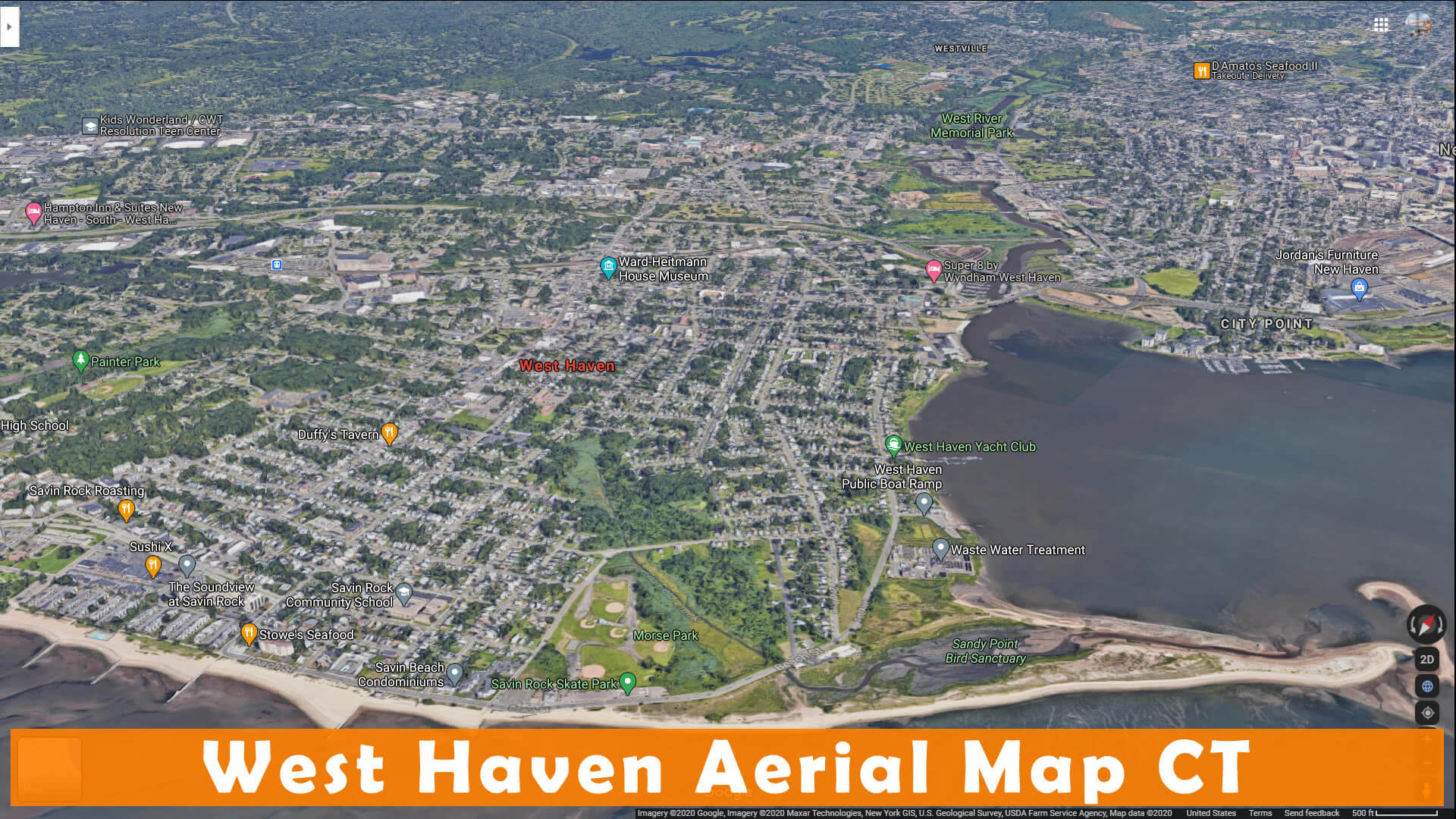 Map Of West Haven Ct West Haven, Connecticut Map