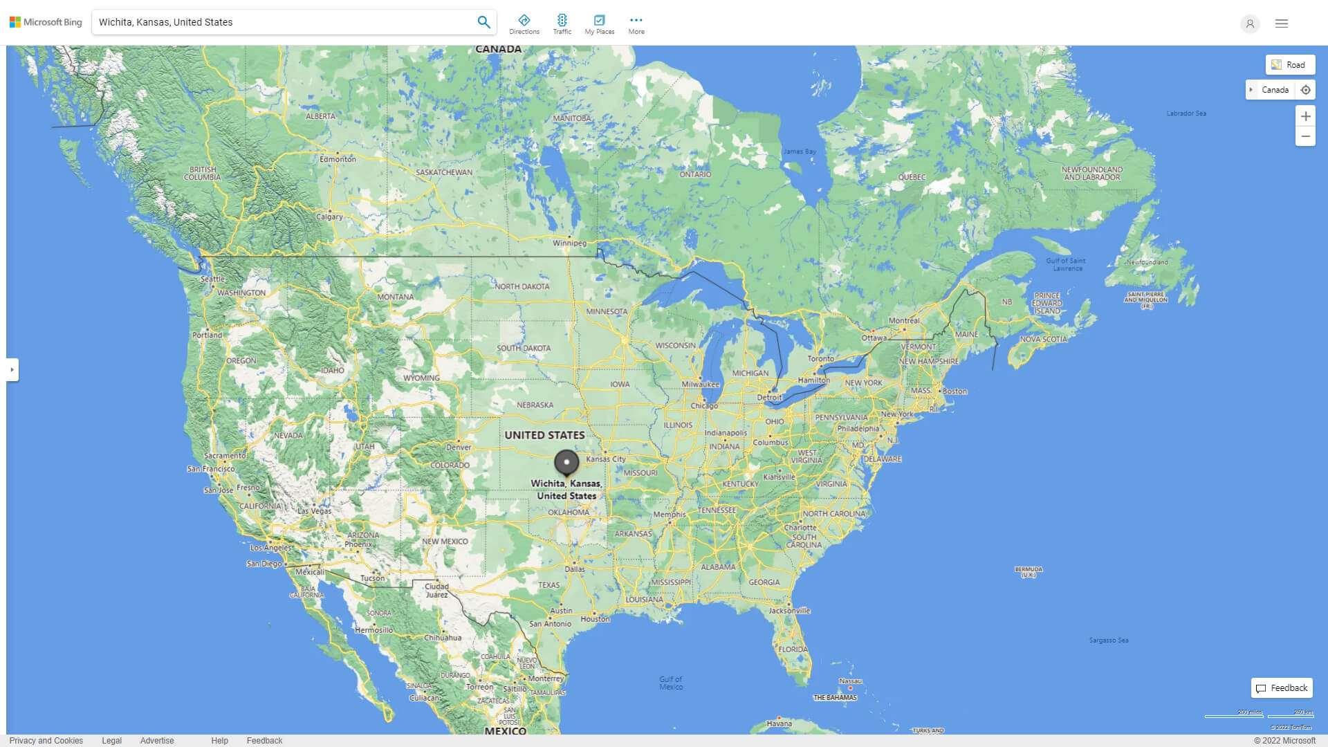 Wichita Map World Wichita, Kansas Map
