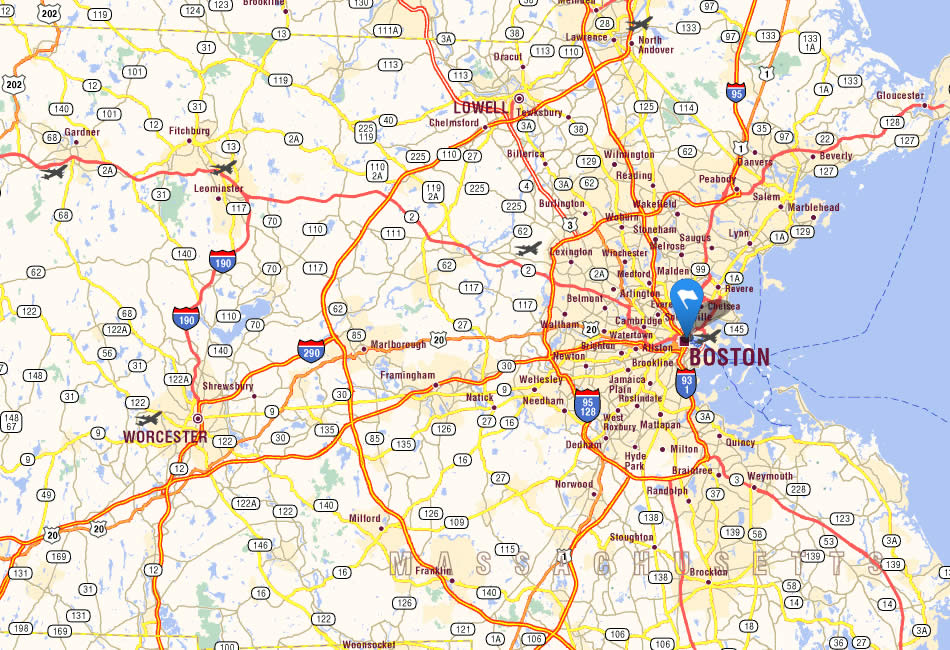 Related Boston Maps and Boston Satellite Images.