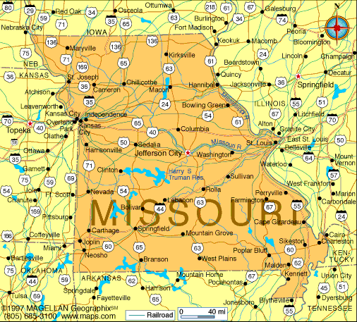 missouri map