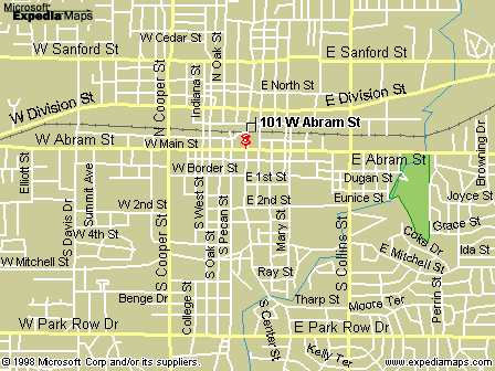 arlington city center map
