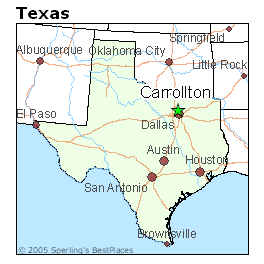 carrollton map texas