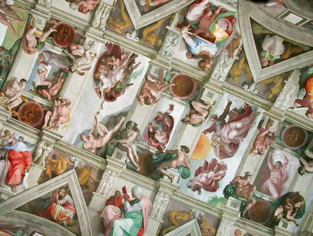 vatican chapelle sixtine plafond