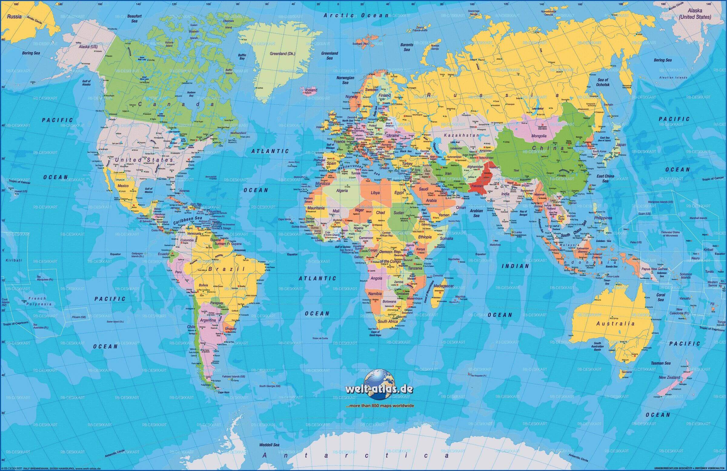 World Countries Political Map