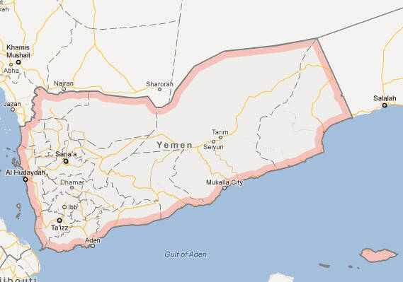 Yemen Google Map